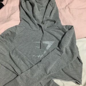 GYMSHARK CROPPED HOODIE